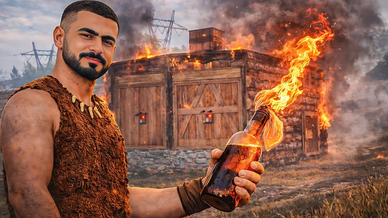 RUST l راست #11  اقتحام أول منزل في راست  😍 🔥