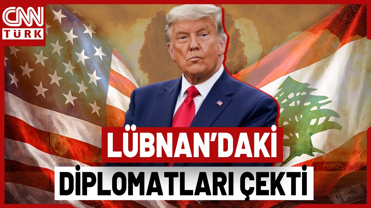 SON DAKİKA🚨ABD Lübnan'daki Diplomatlarını Çekti! Yunus Paksoy: Saldırıdan Korumak İçin Önlem Alıyor