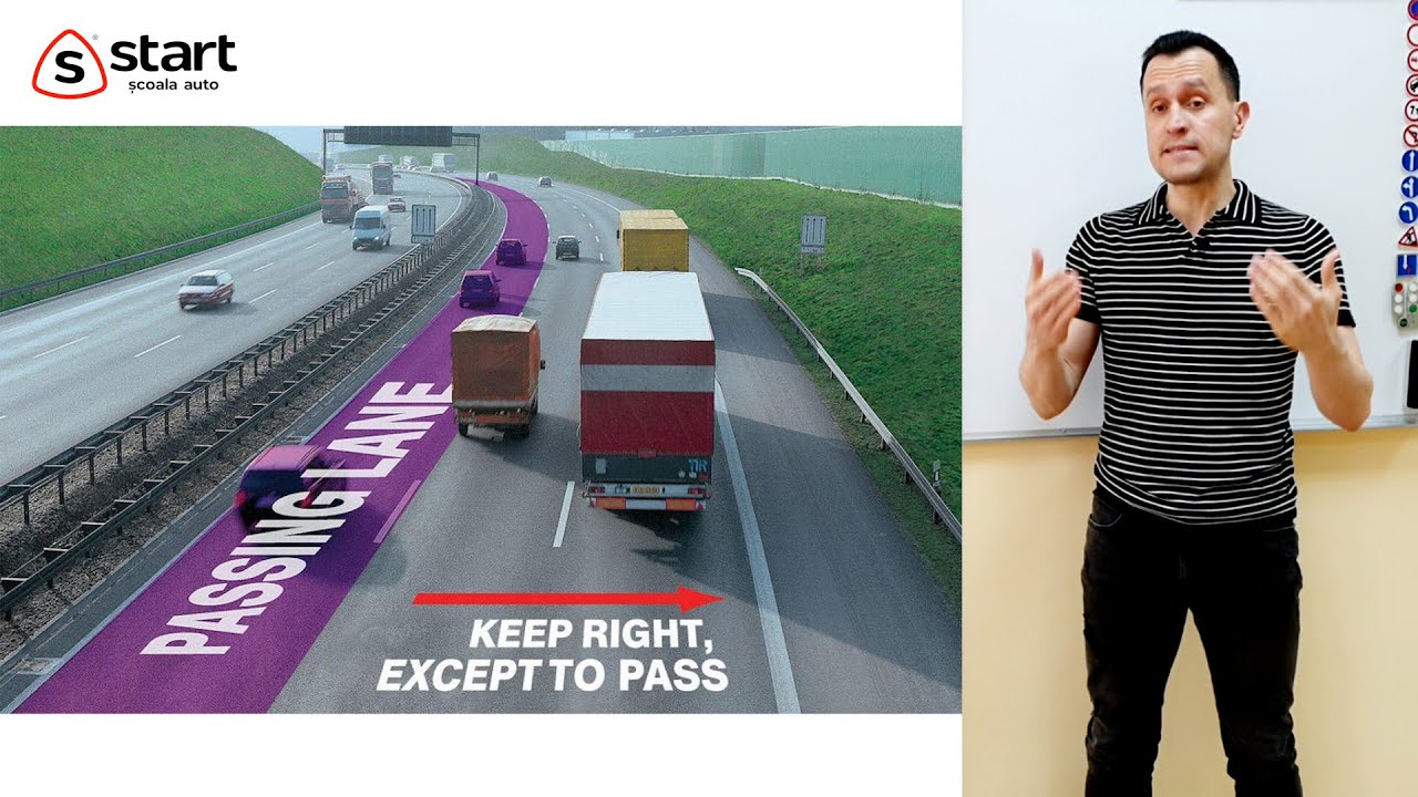 Se permite sau nu deplasarea pe banda stângă, în cazul în care banda din dreapta este liberă? 🚗