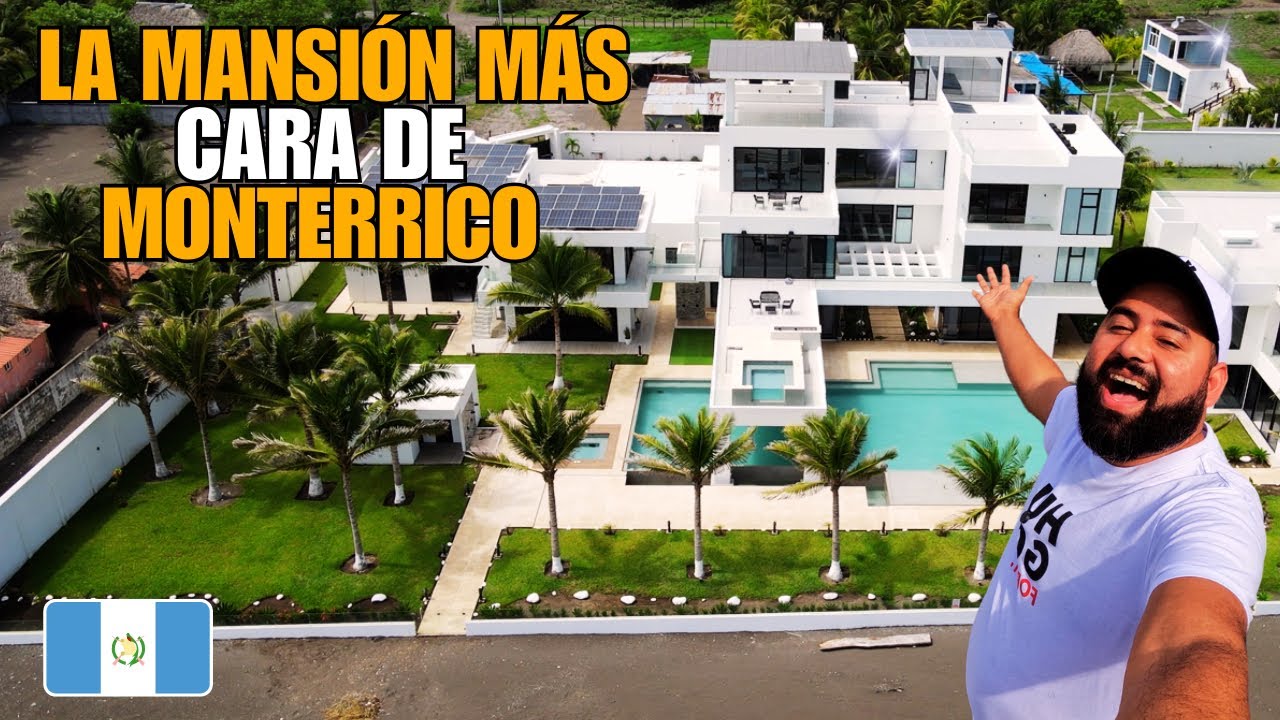 LA MANSIÓN MÁS CARA DE EN LAS PLAYAS DE GUATEMALA 🇬🇹
