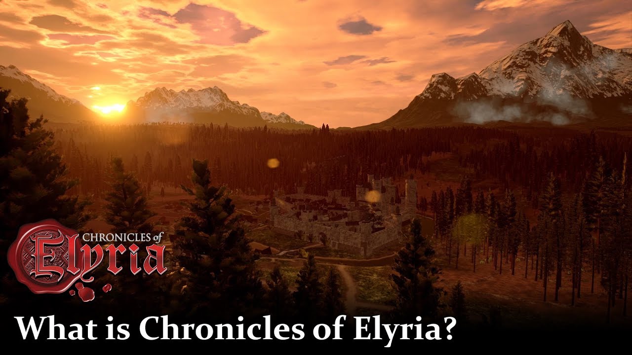 What is Chronicles of Elyria? | Pre-Alpha Progress Update