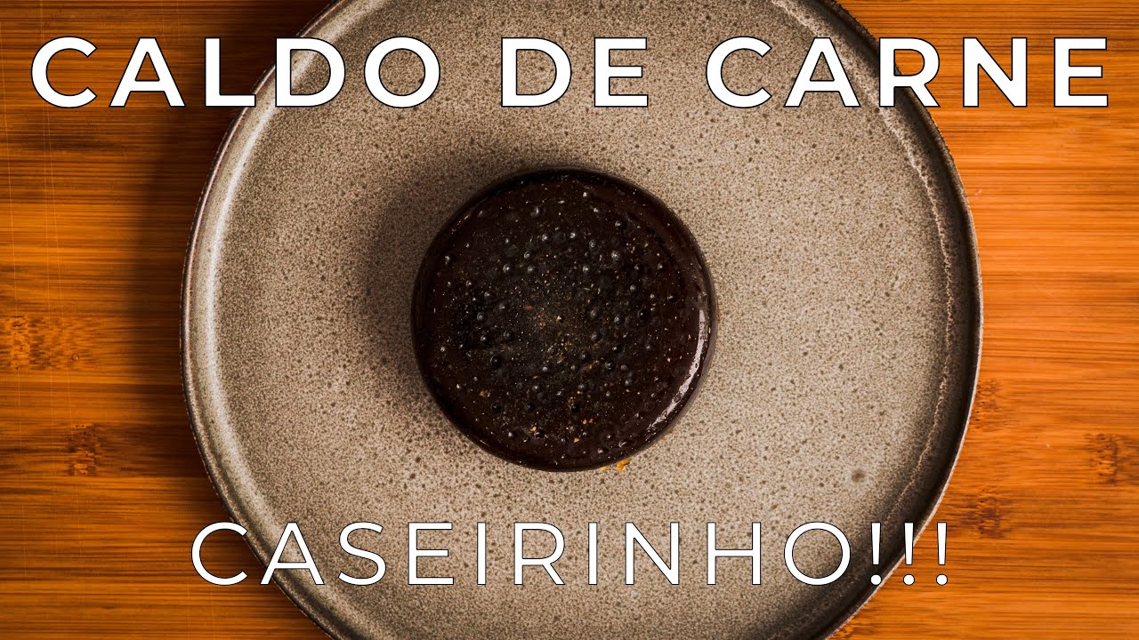 caldo de carne caseirinho!!!