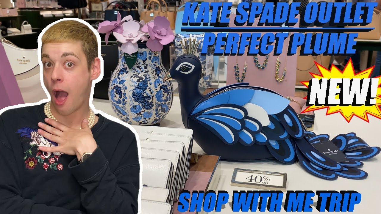 NEW Kate Spade Outlet Peacock Collection and MORE! *Kate Spade Shop With Me*