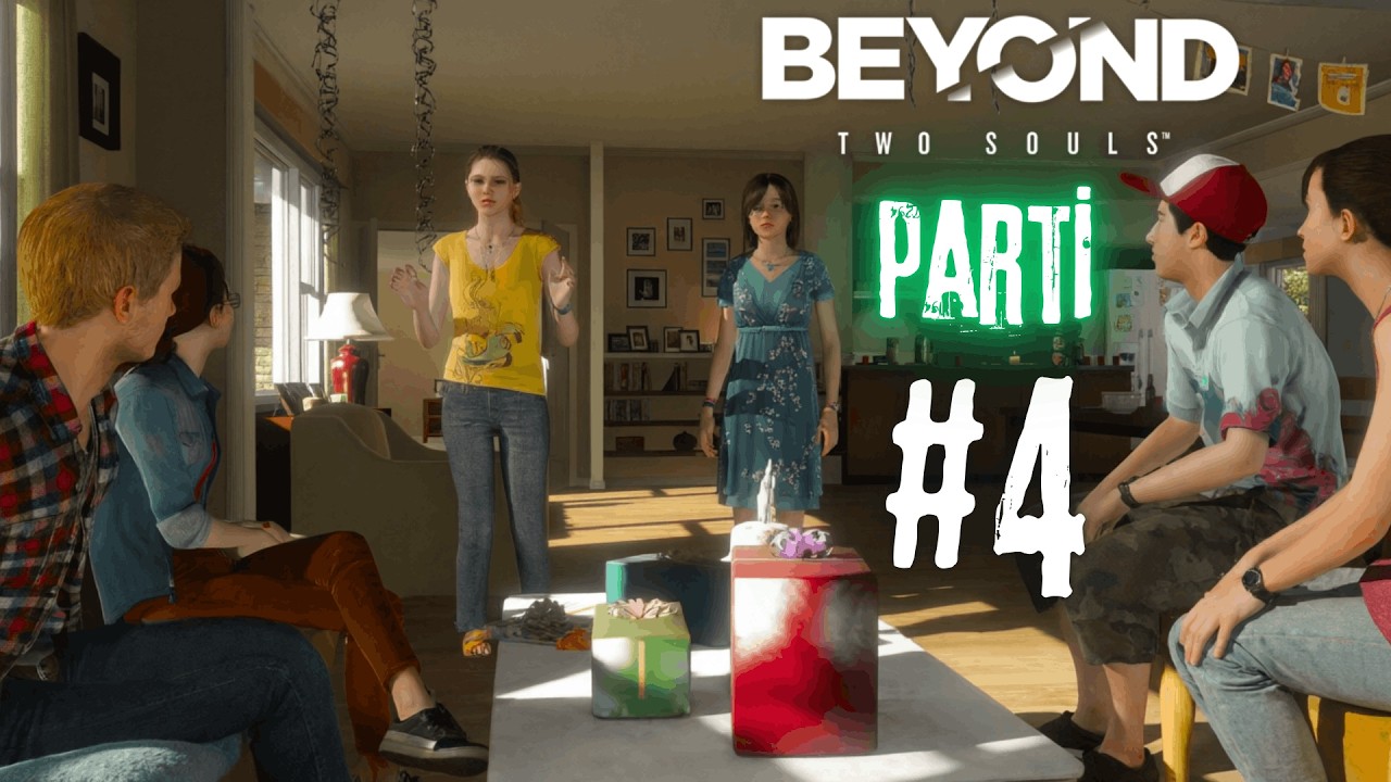 PARTİ┃BEYOND: TWO SOULS┃TÜRKÇE BÖLÜM 4