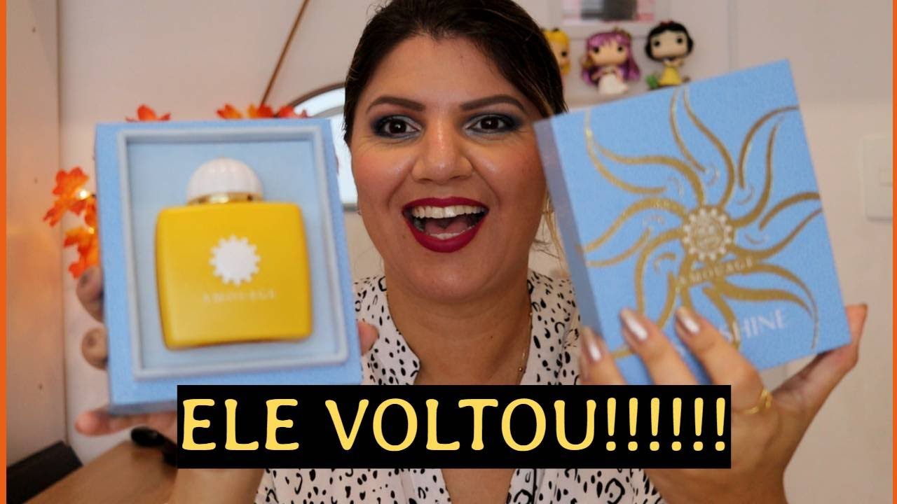 MINHA HISTORIA COM SUNSHINE DE AMOUAGE