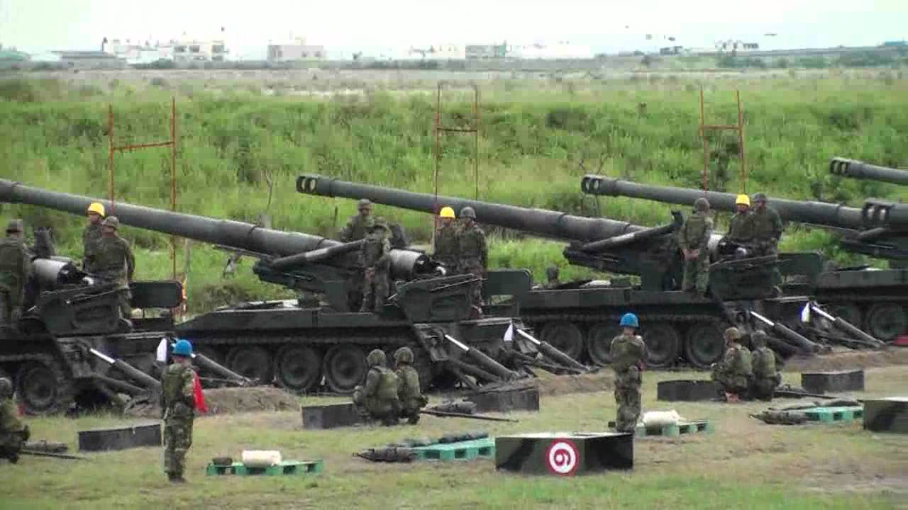 高美溼地_20110628火砲實彈射擊