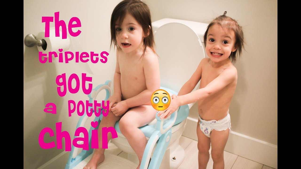 POTTY TRAINING TRIPLETS (POTTY CHAIR REVIEW)