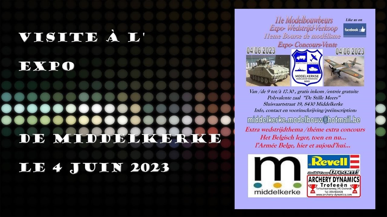 Visite à l'expo de Middelkerke 2023