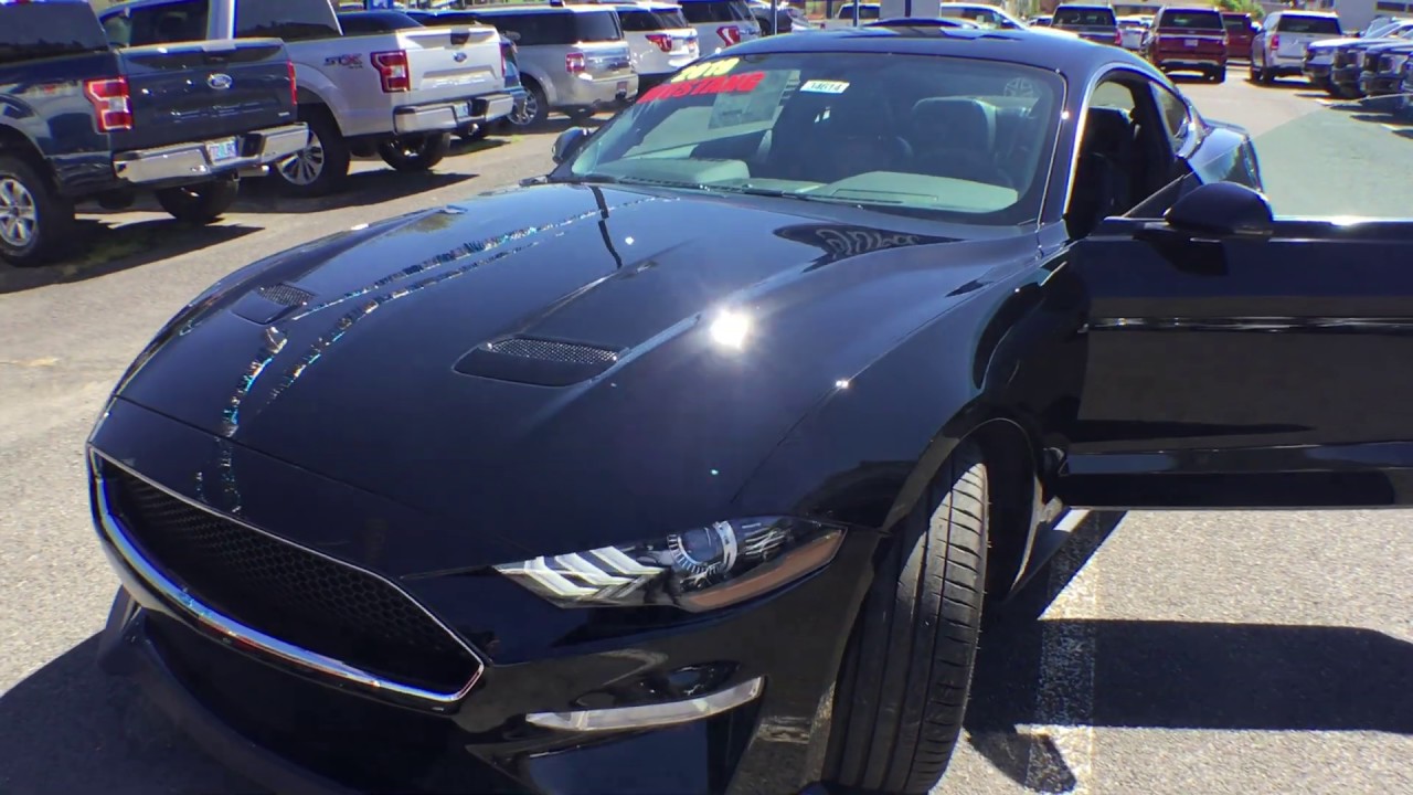 2019 Black Bullitt Mustang listed for sale in Southern Oregon