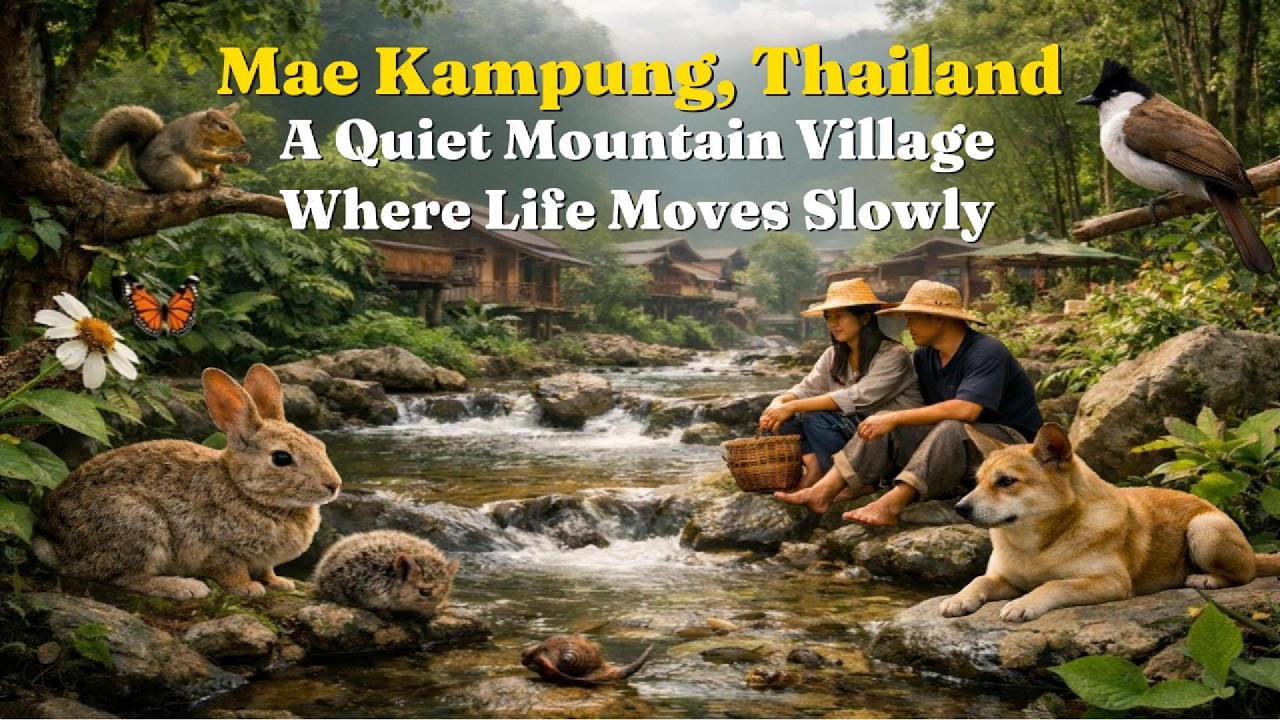 Mae Kampong, Thailand: A Quiet Mountain Village Where Life Moves Slowly