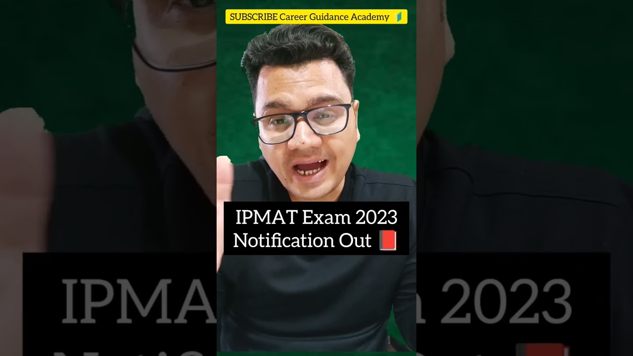 IIM Indore IPMAT 2023 Exam Date | IPMAT Exam 2023 | By Sunil Adhikari #shorts #shortsfeed