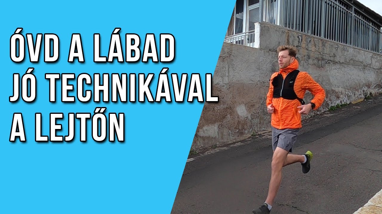 A lejtőn futás ideális technikája