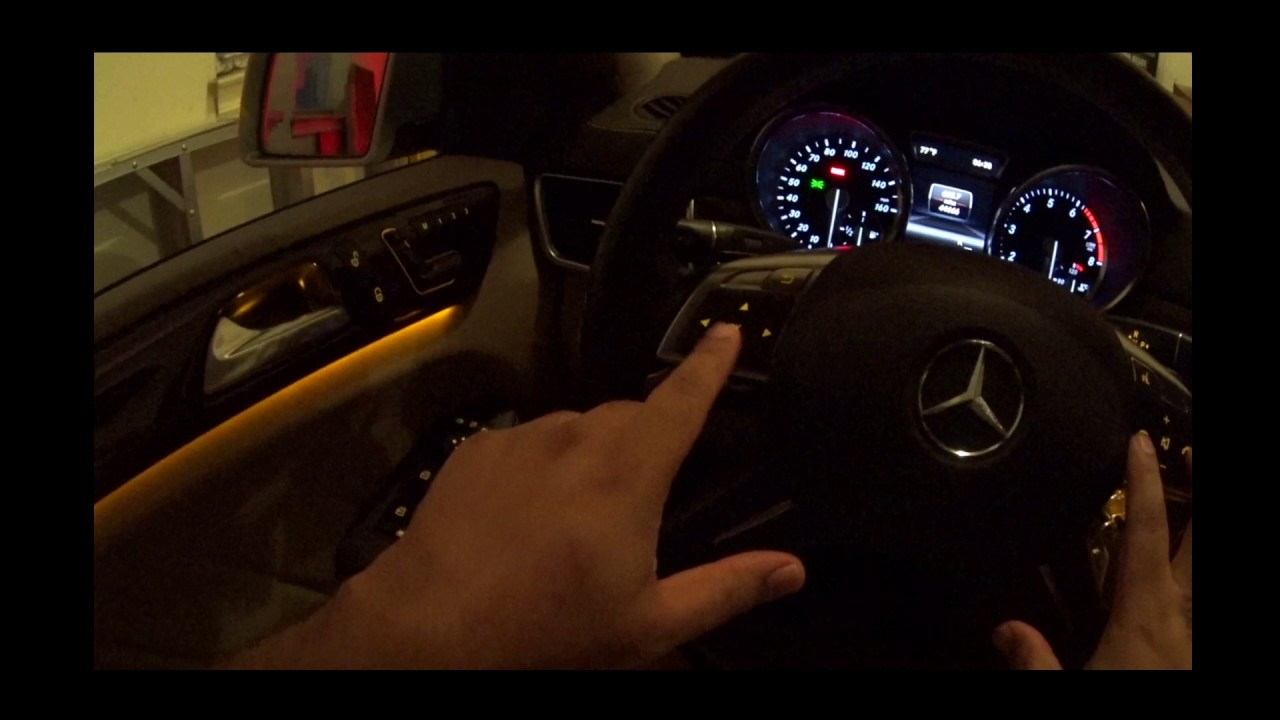 Mercedes GL Class Service Interval Reset
