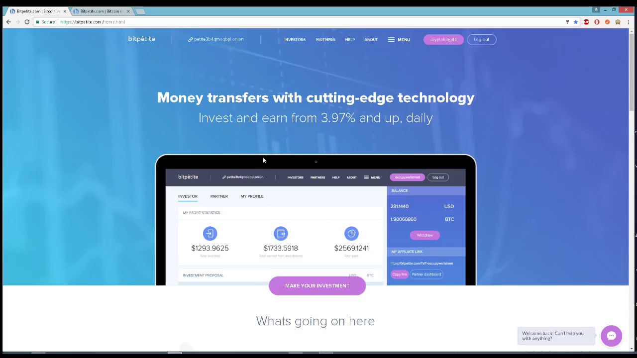 Earning Easy Bitcoin with Bitpetite