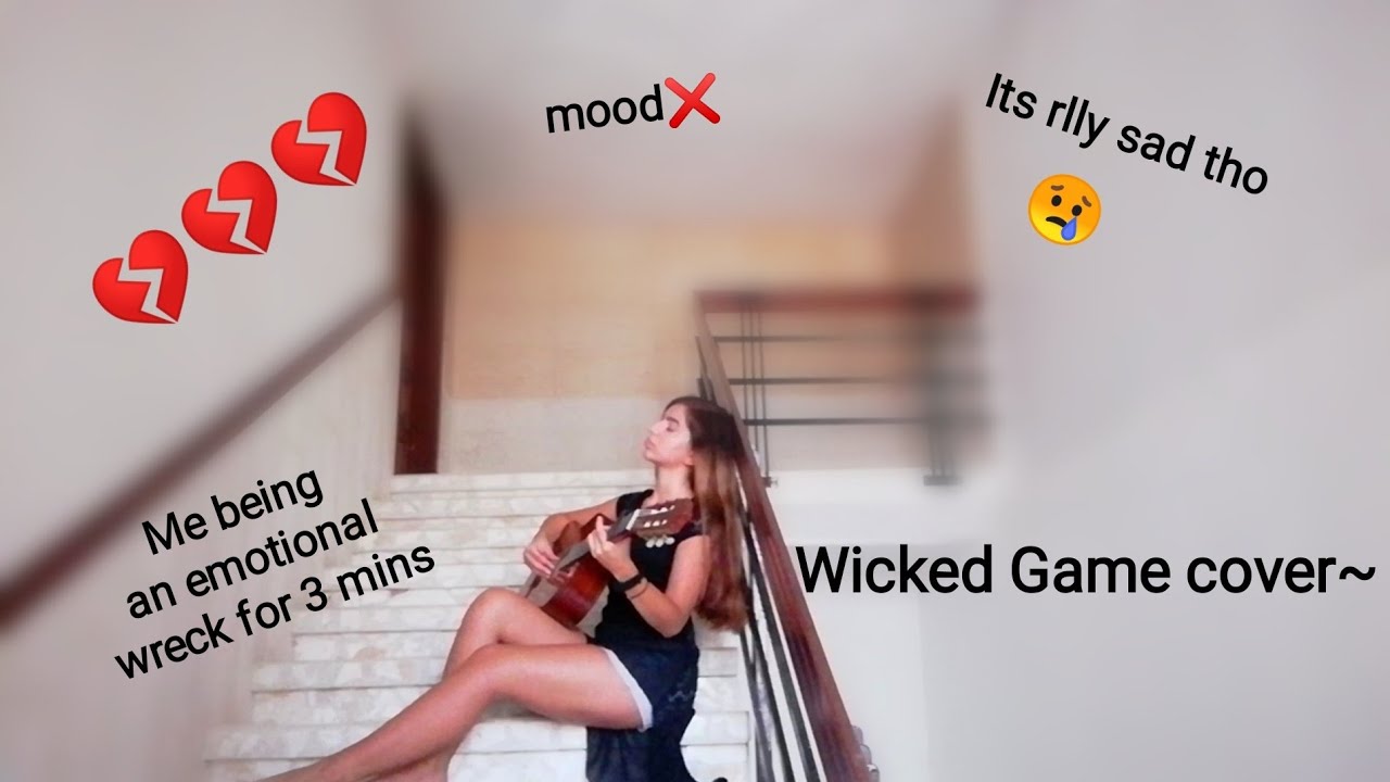 might be the most emotional cover of 'wicked game' you've ever heard