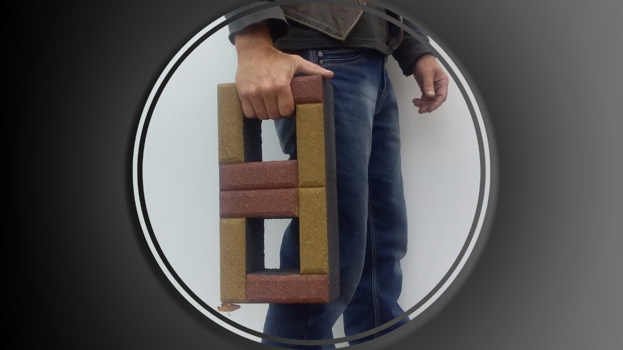 Made a simple mold out of laminate scraps. Made these blocks