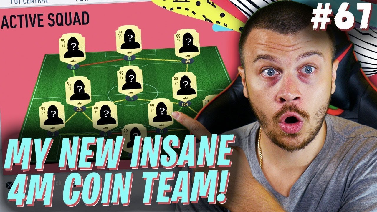 FIFA 20 I BUILT MY NEW AMAZING 4 MILLION COIN SQUAD AND PACKED ANOTHER META CARD for FUT CHAMPIONS!