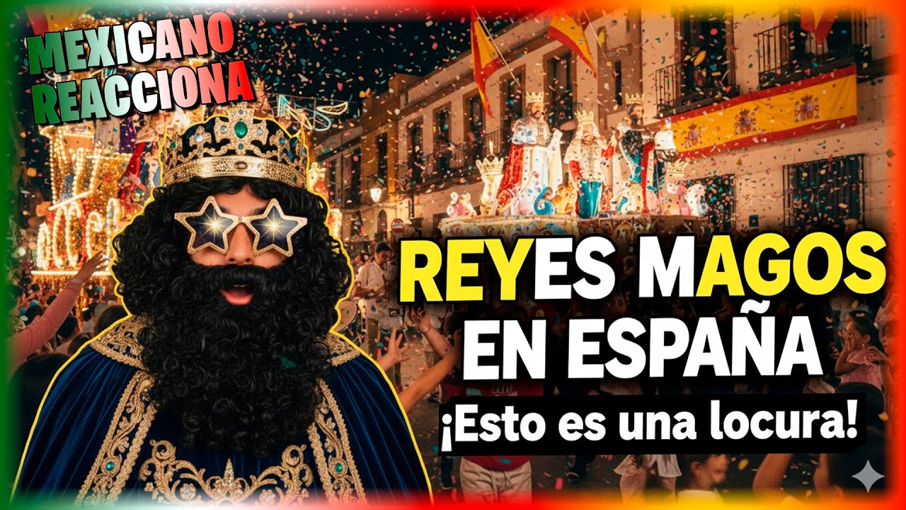 La MAGIA de los Reyes Magos en ESPAÑA ✨ Cabalgata de Triana (Reacción)