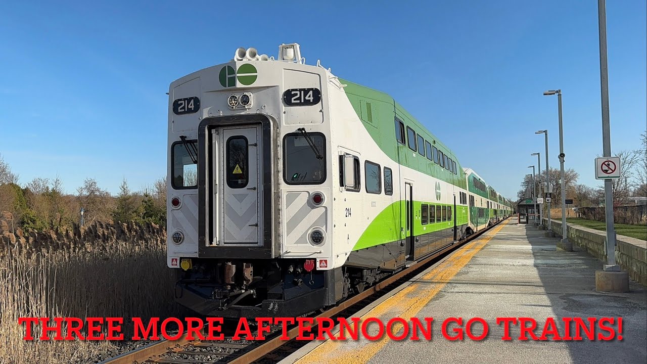 (Go 214 Returns With The Emergency Horn) Go Transit  6627, 6727, And 6927 At East Gwillimbury Go