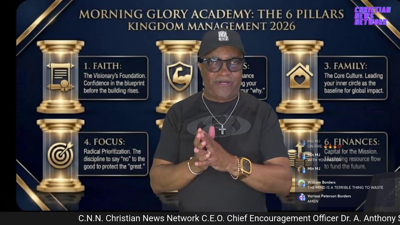 MORNING GLORY ACADEMY ~ SIX (6) PILLARS ~ PILLAR #6 ~ FINANCE