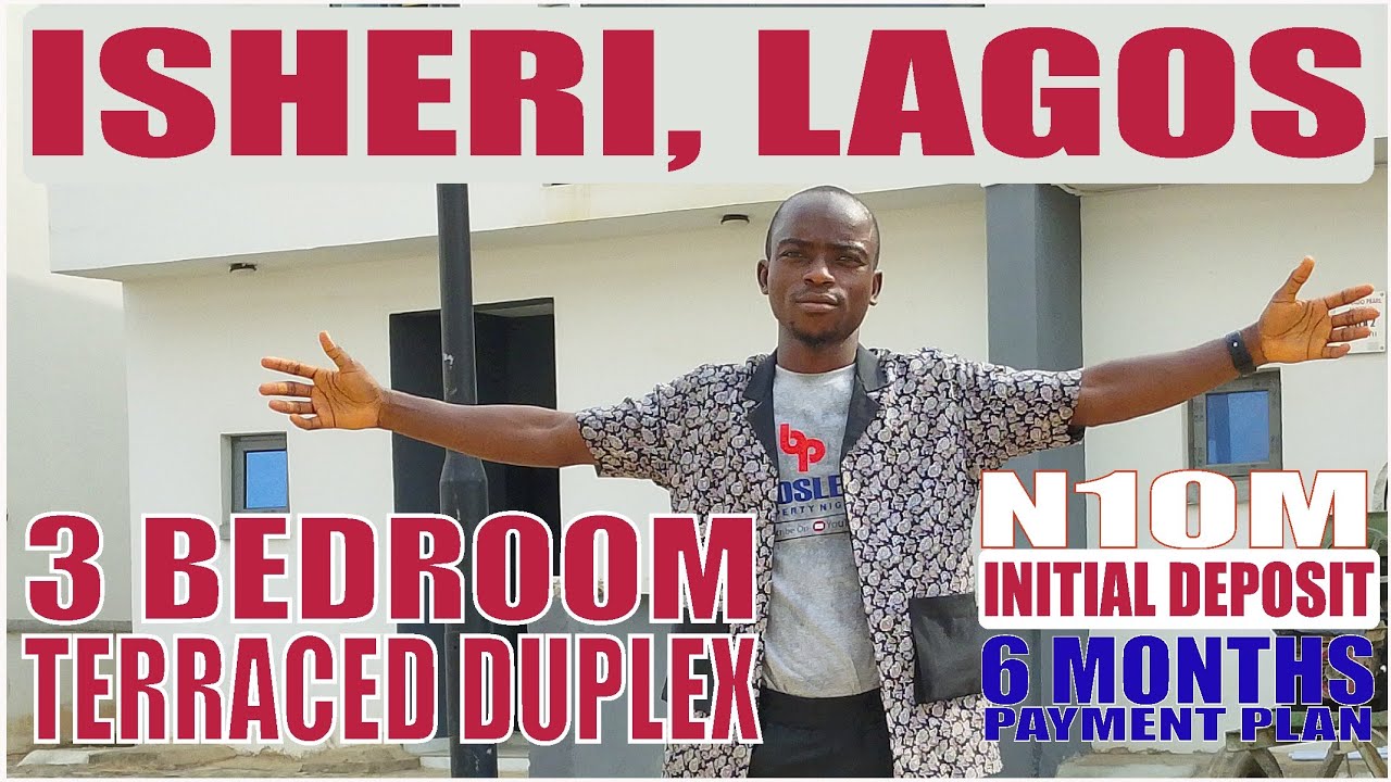 MOST AFFORDABLE LUXURY ON LAGOS MAINLAND: 3 BEDROOM TERRACED DUPLEX FOR SALE IN ISHERI, LAGOS