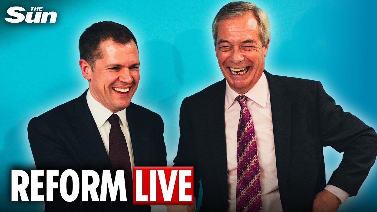 LIVE: Reform’s Nigel Farage to make major energy announcement