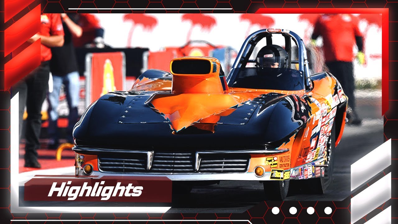 Лучшие моменты серии дрэг-рейсинга Lucas Oil с финала In-N-Out Burger NHRA