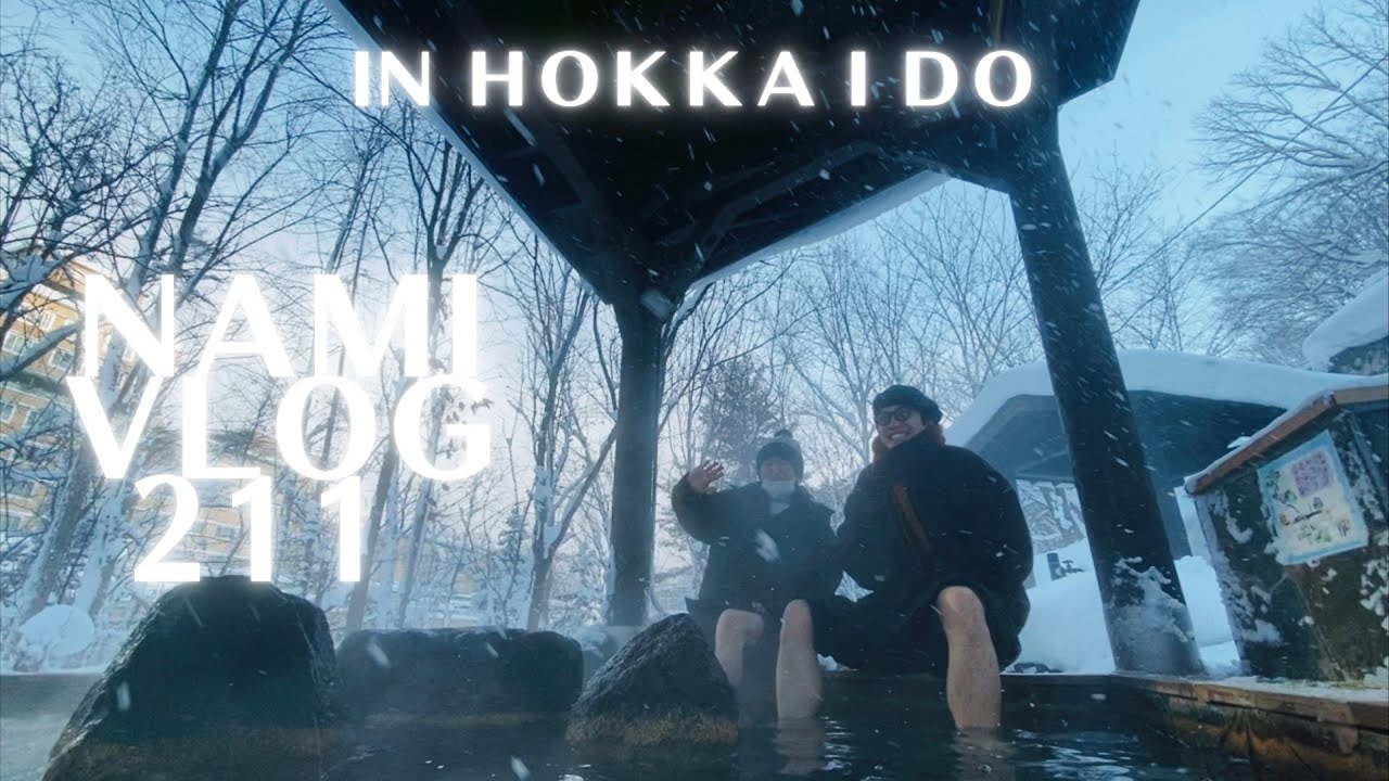 【VLOG.211 in 北海道】札幌のオシャレなセレクトショップと古着屋巡り、そして雪見の豊平峡温泉へ🧵/YOKE / NICENESS / COMOLI