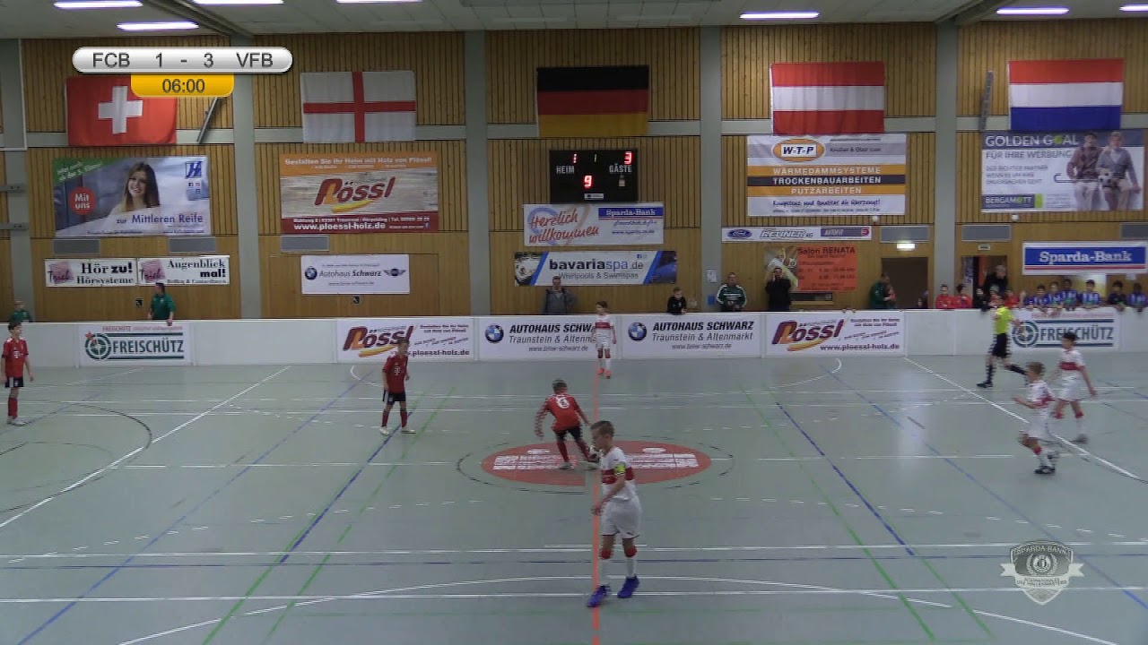 Finale: FC Bayern München - VfB Stuttgart │U12 Hallenmasters TuS Traunreut 2019