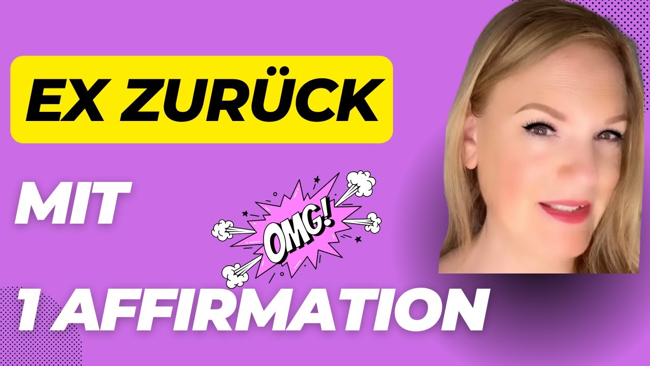 EX ZURÜCK MIT 1 AFFIRMATION! #manifestieren #exzurück #liebeskummer #trennung #wunschpartner #liebe