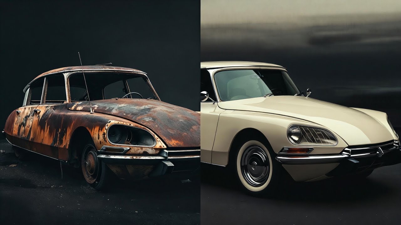 ASMR Car Restoration | Citroën DS Hydraulic Suspension Rebuild – Pure Mechanical Sounds