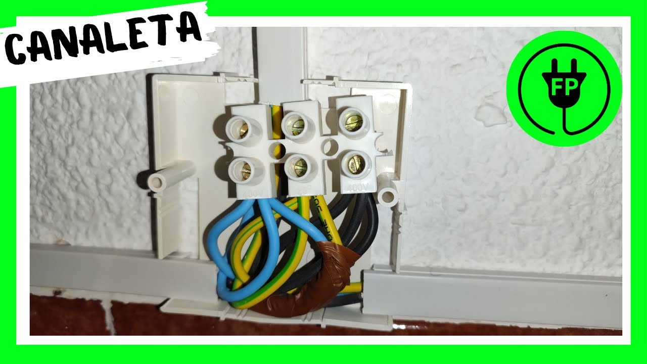 PASO A PASO PARA HACER INSTALACIÓN ELÉCTRICA CON CANALETA EN VIVIENDA