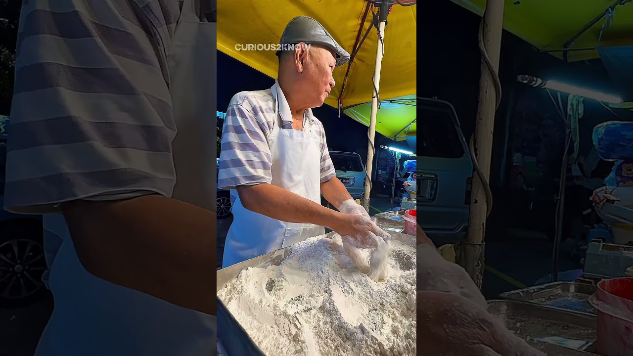 DECADES OF SKILL! 👴 MASTER MAKES DRAGON BEARD COTTON CANDY the Traditional Way!