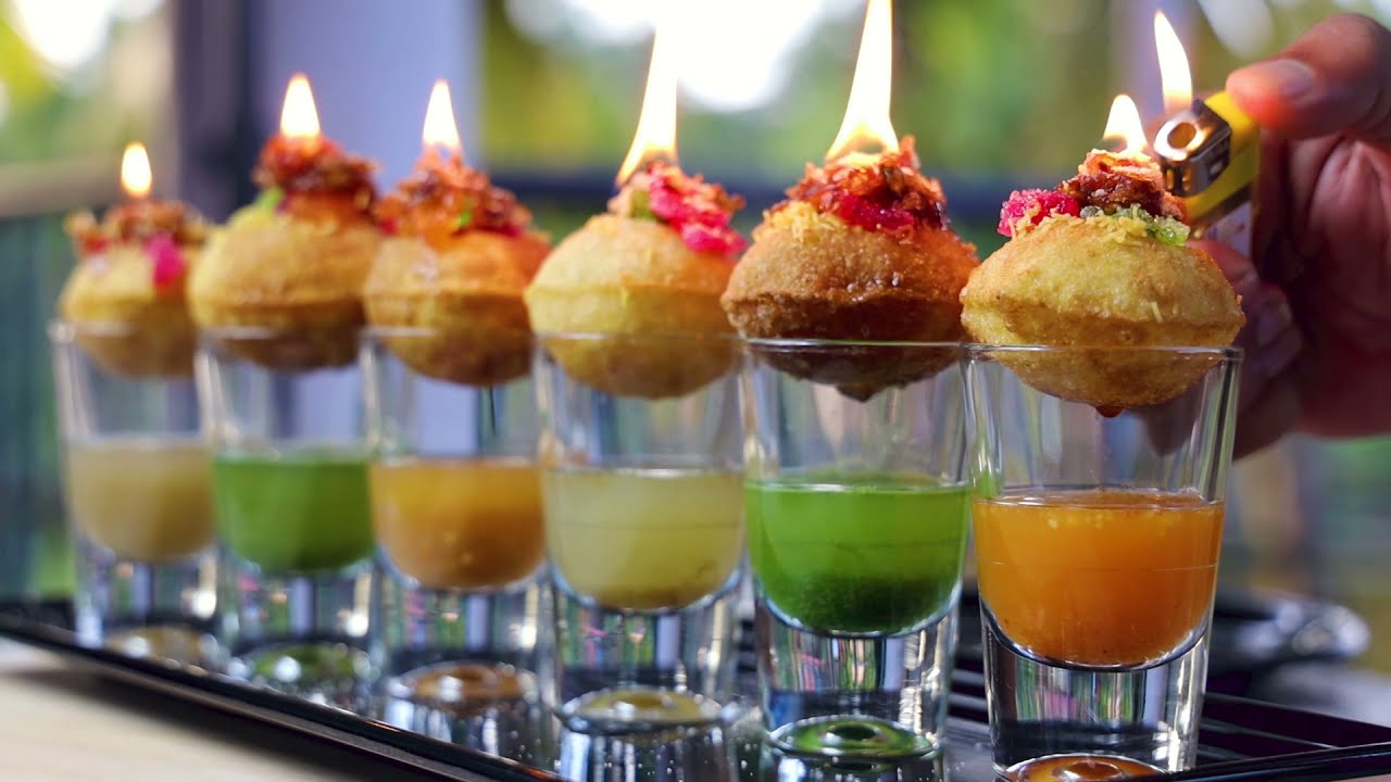Fire Pani Puri | आग वाली पानी पुरी | Fire Pani Puri At Home | Fire Golgappa | Indian Street Food |