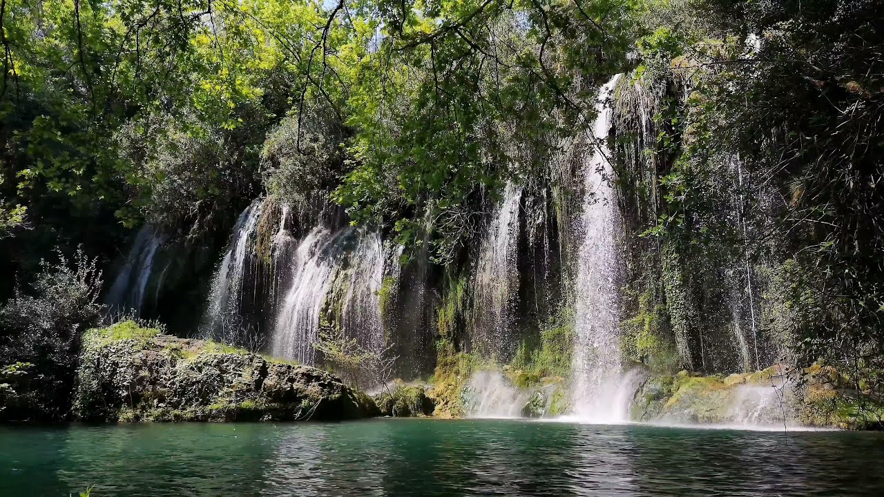 #4knature #waterfall #video #relax  #beautiful #meditation #sound #clipsentertainment #nature #love