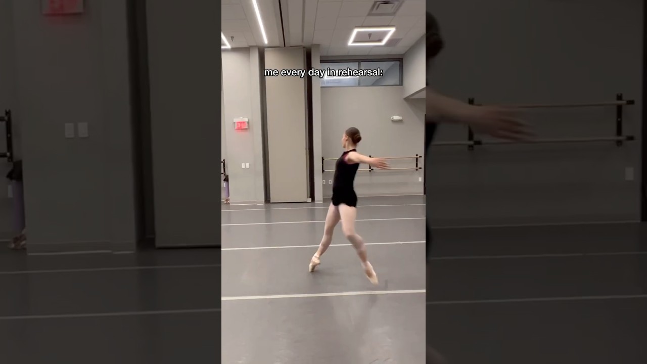 EVERYDAY in Ballet Rehearsals! 🩰😝 #ballet #dance #shorts