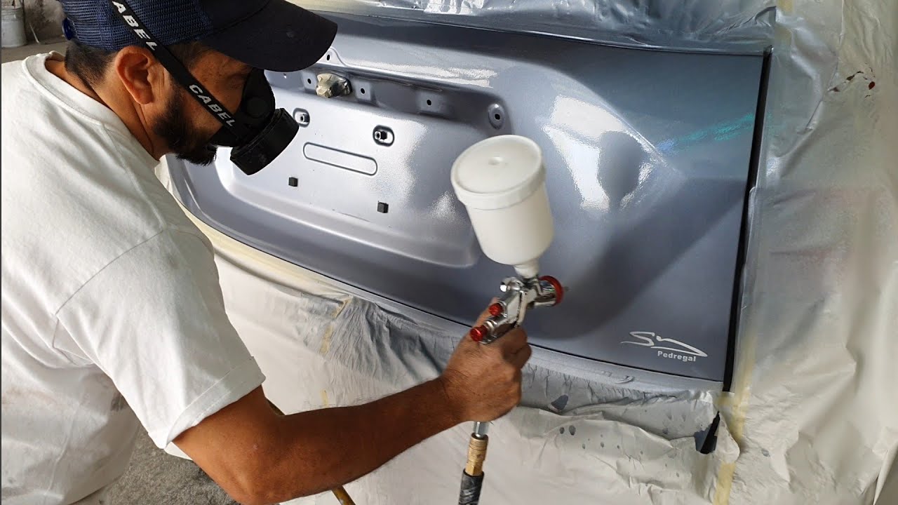 TECNICA eficiente para DIFUMINAR la PINTURA de un AUTO / Tutoriales Masters