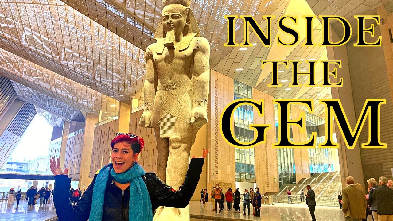 INSIDE the GRAND EGYPTIAN MUSEUM! | Glimpse into the GEM in Cairo, EGYPT