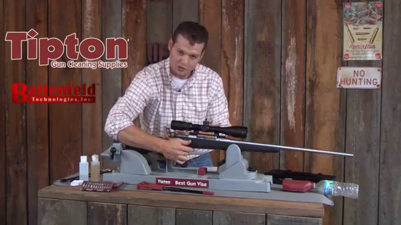 How to clean a rifle