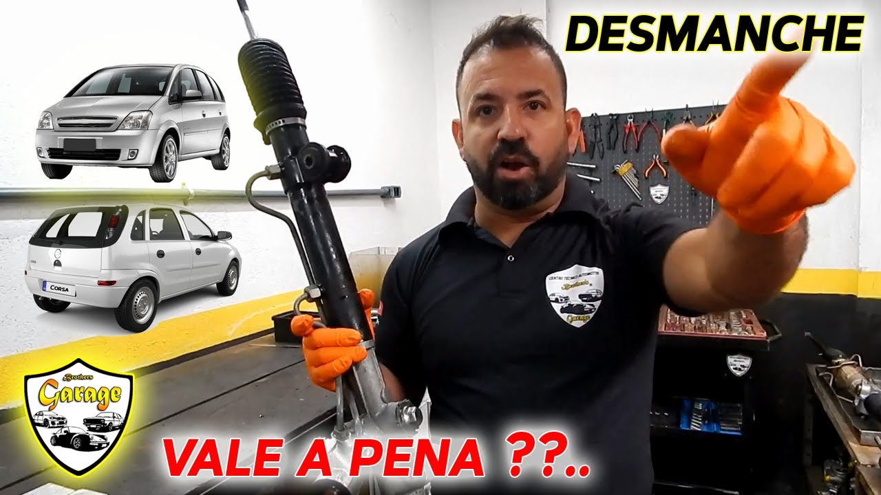Troca do retentor, reparo caixa de direção Chevrolet Meriva Montana Corsa