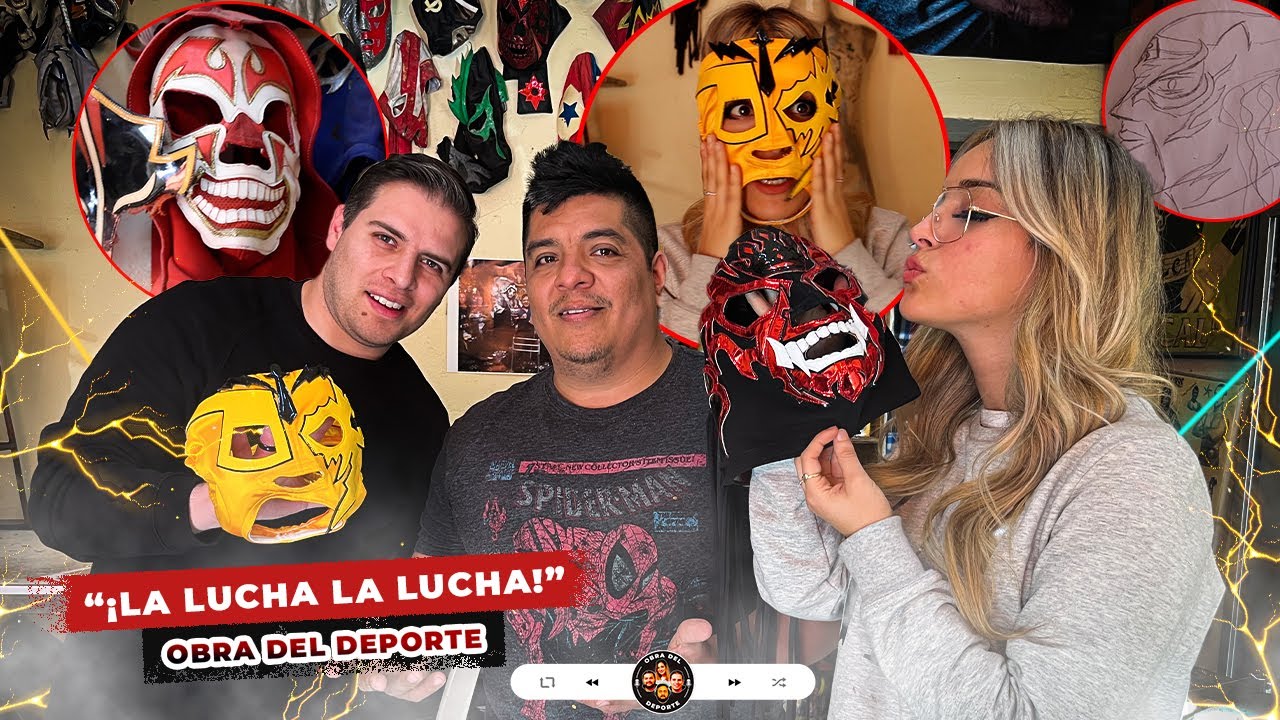 Los SECRETOS de las máscaras de lucha libre mexicana || Así se fabrican