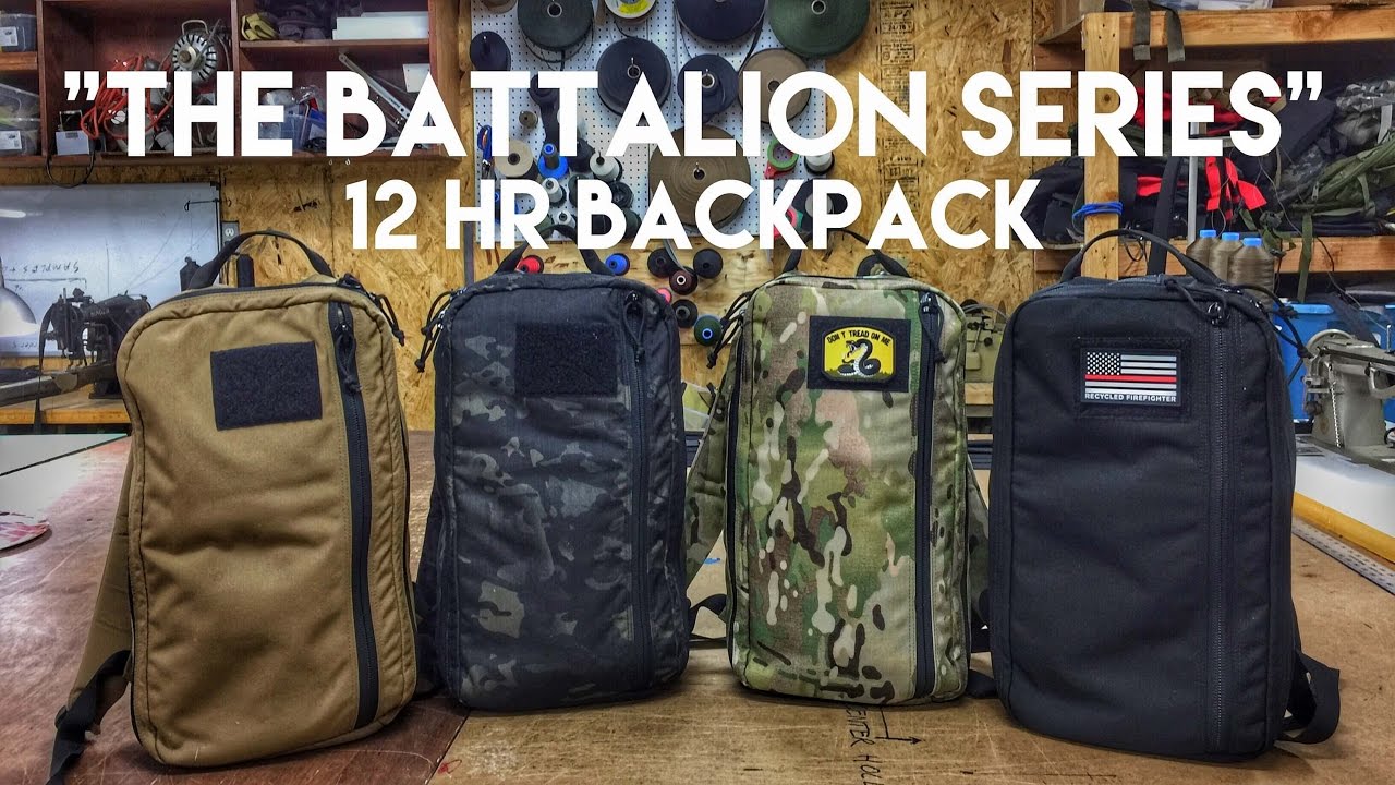 12 Hour Backpack by RecycledFirefighter