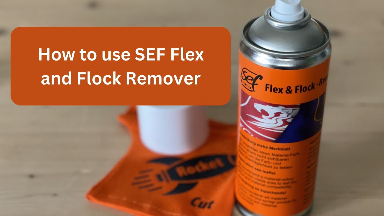 How to use SEF Flex and Flock Remover / Flex und Fleck entfernen