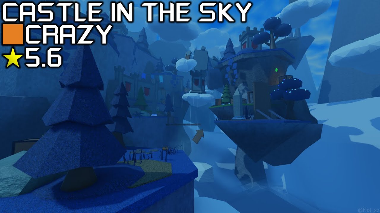 Roblox: FE2 Community Maps - Castle in the Sky 2025 (Mid-High Crazy)