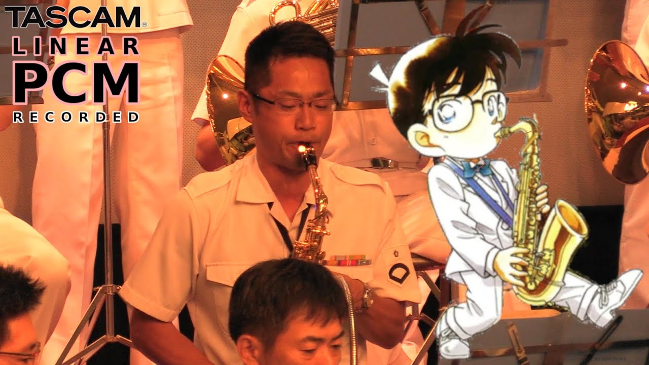 Detective Conan основная тема 🎷 Японский военно-морской оркестр