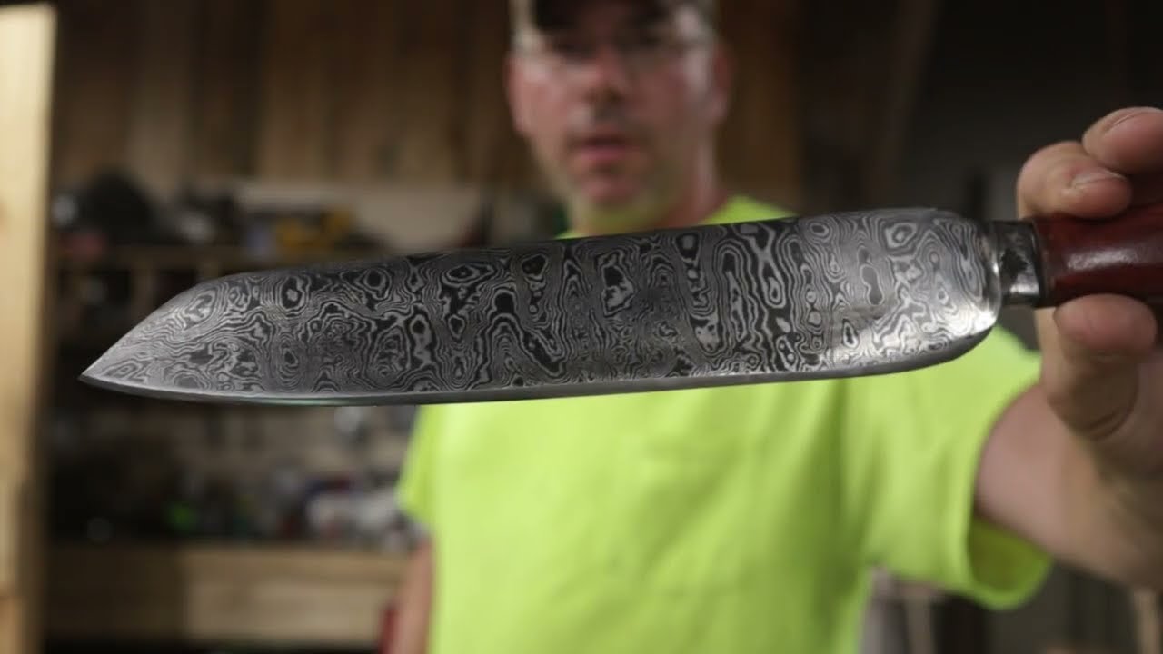 Forging An Heirloom Damascus Chef's Knife For Chef Mark Parow
