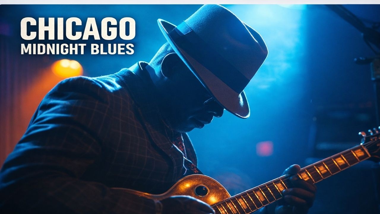 Late night Chicago Blues led by a single guitar 🎸  No words, just the music. Chicago Blues Vol. 4