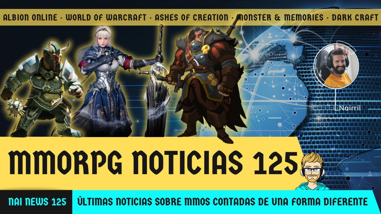 Noticias MMORPG 📣 25 en total! Albion Online, opinión Ashes of Creation,  World of Warcraft! NaiNews