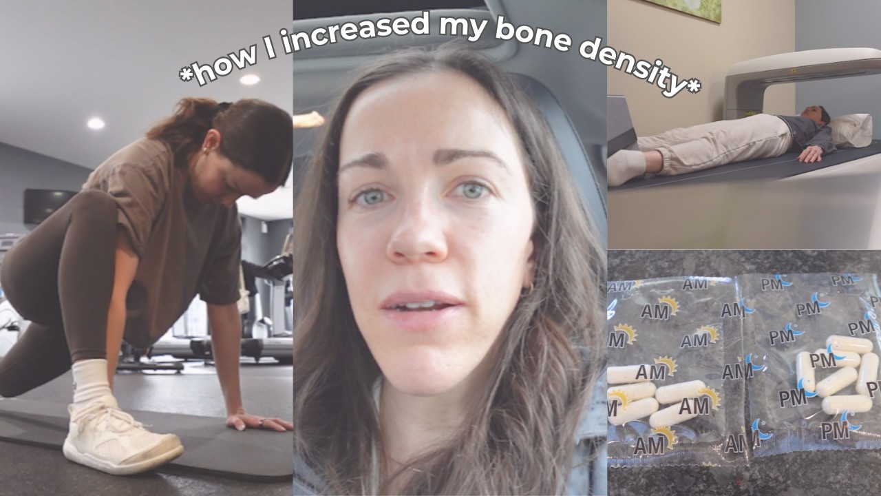 DEXA scan: how I went from osteopenia diagnosis to normal bone density {chronic illness vlog}