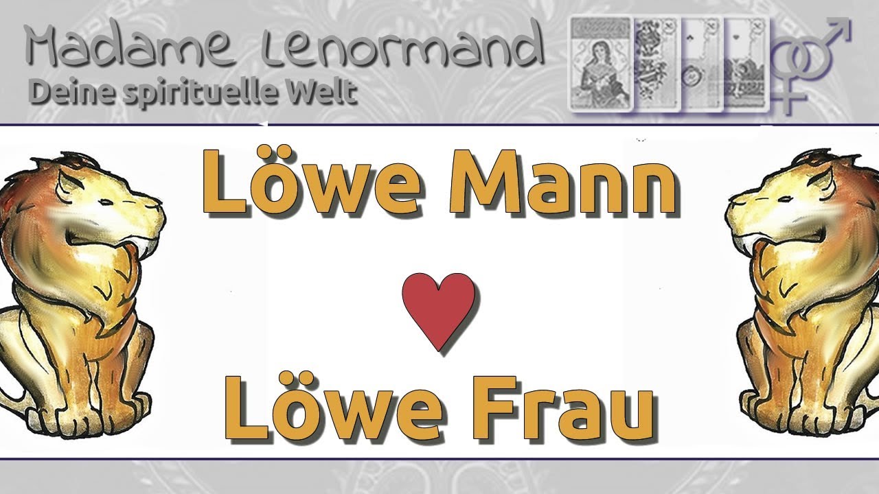 L&ouml;we Mann & L&ouml;we Frau: Liebe und Partnerschaft